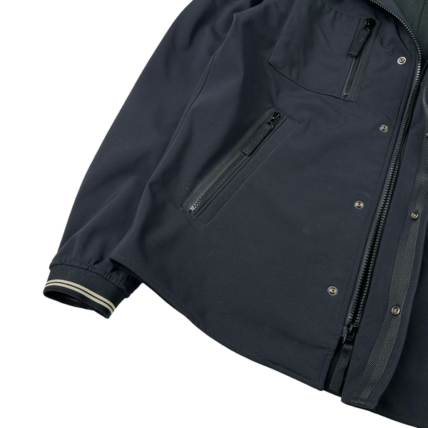 Stone Island 2011 Black Soft Shell R Jacket - Medium