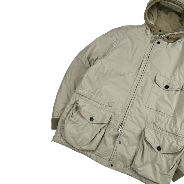 Stone Island 2022 Beige Micro Pile David TC Jacket - XL