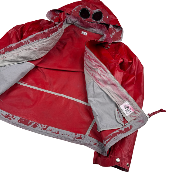 CP Company 2008 RARE Archive Hand Painted Mille Miglia Goggle Jacket - XXL