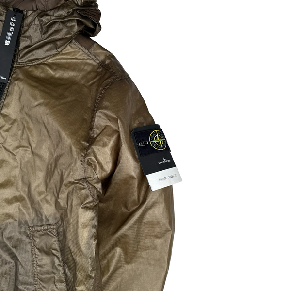 Stone Island 2024 Glass Cover TC Fishtail Parka Jacket - Large