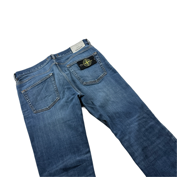 Stone Island 2017 SK Light Blue Denim Jeans - 33"