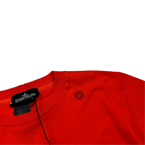 Stone Island Red 2021 Shadow Project T Shirt - Medium