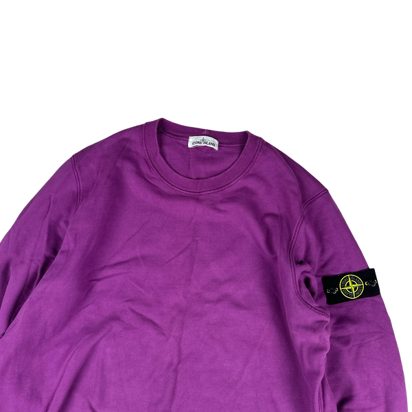 Stone Island 2021 Violet Crewneck Sweatshirt - XXL