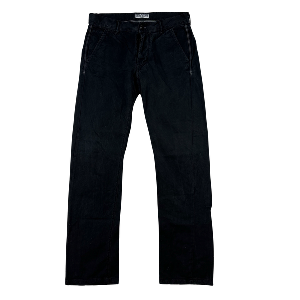 Stone Island 2008 Regular Fit Cotton Trousers - 32"