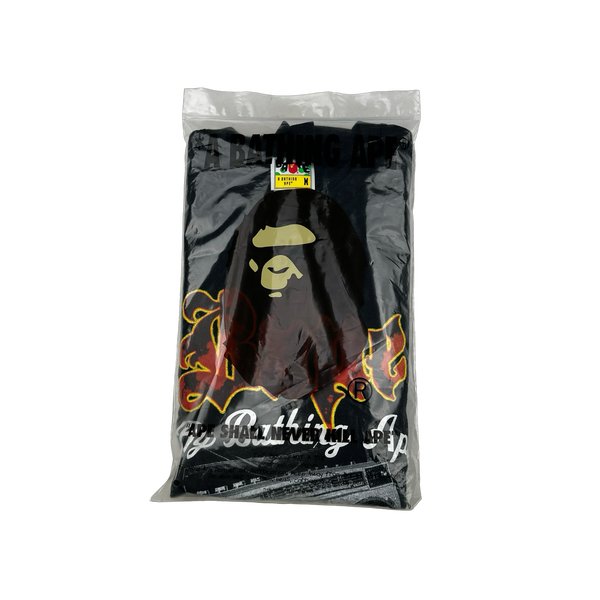 BAPE Graphic Concert Black T Shirt - Medium