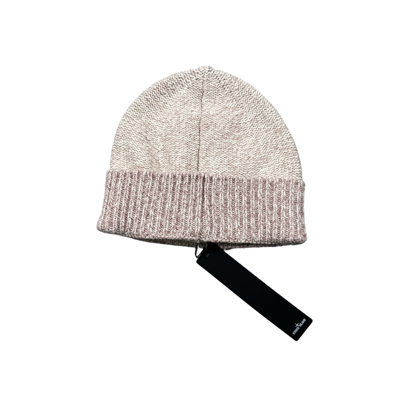 Stone Island 2019 Pink Wool Patch Beanie