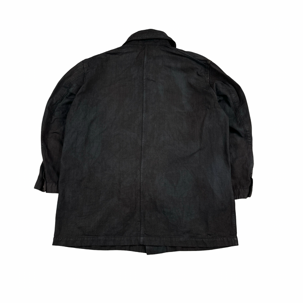 Stone Island 1999 Vintage Cotton Collared Jacket - Medium