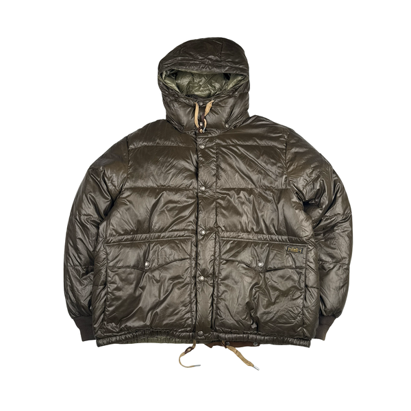 Ralph Lauren Khaki Puffer Thick Down Puffer Jacket - XXL