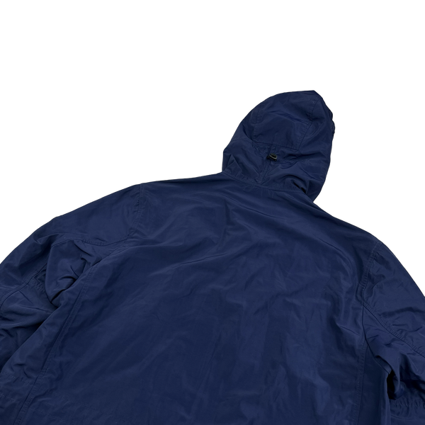 Stone Island 2018 Navy Micro Reps Parka Jacket - Large