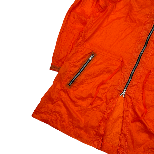 Stone Island Orange Lightweight Long Shadow Project Jacket - XL