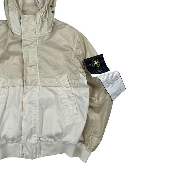 Stone Island Beige Glass Bativia Jacket - Medium