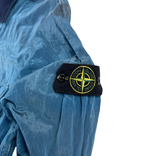 Stone Island 2006 Nylon Metal Blue Shimmer Jacket - XXL