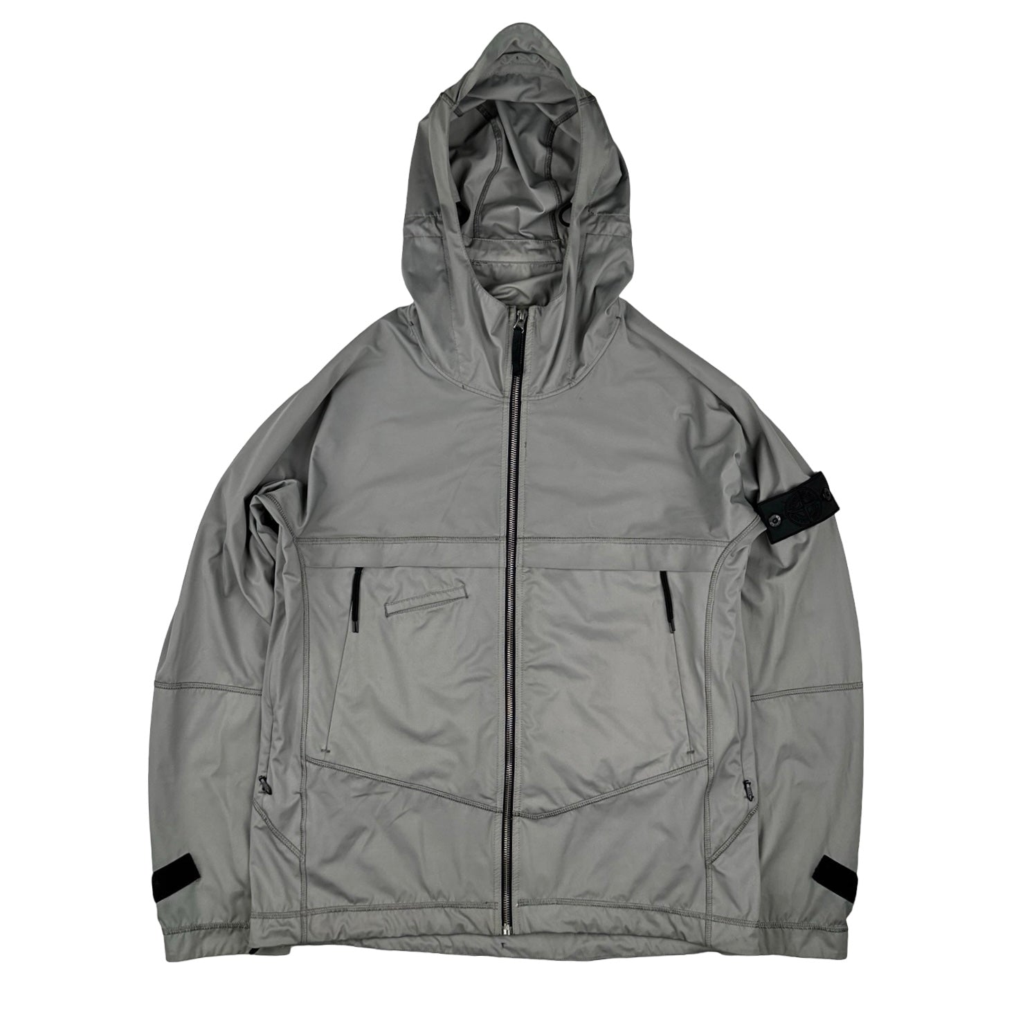 Stone Shadow Project ノーカラー ジャケット Stone Island 2016 Shadow Project Light Nylon R Zipped Jacket