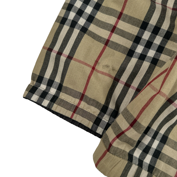 Burberry Reversible Nova Check Reversible Bomber Jacket - Large