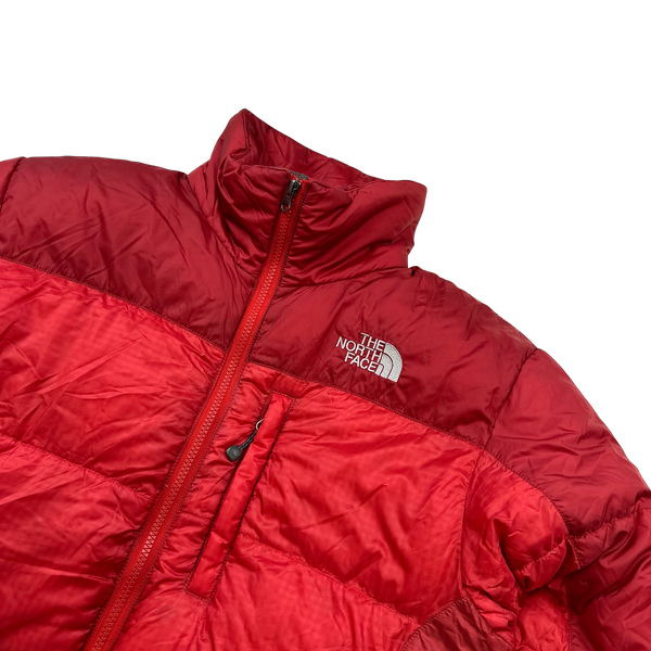 North Face 700 Down Filled Red Summit Series Puffer Jacket Small Mat s Island