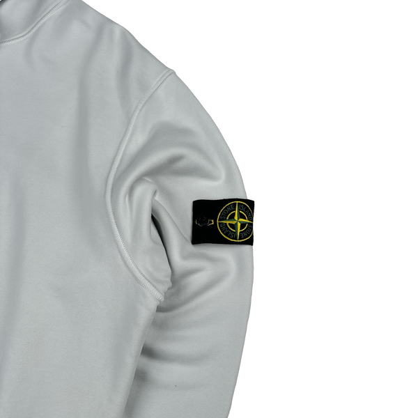 Stone Island 2022 White Pullover Hoodie - XXL