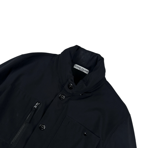 Stone Island 2011 Black Soft Shell R Jacket - Large