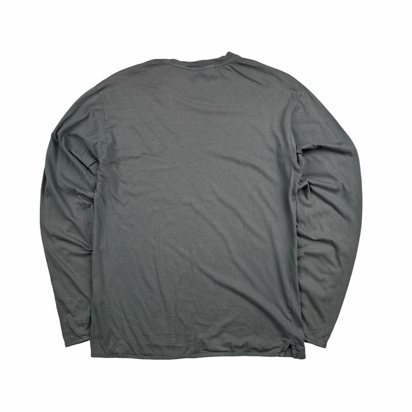 Stone Island Grey Cotton Long Sleeve Top - Large – Mat's Island