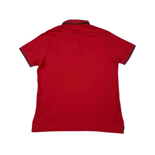 Stone Island 2018 Red Polo Shirt - XL