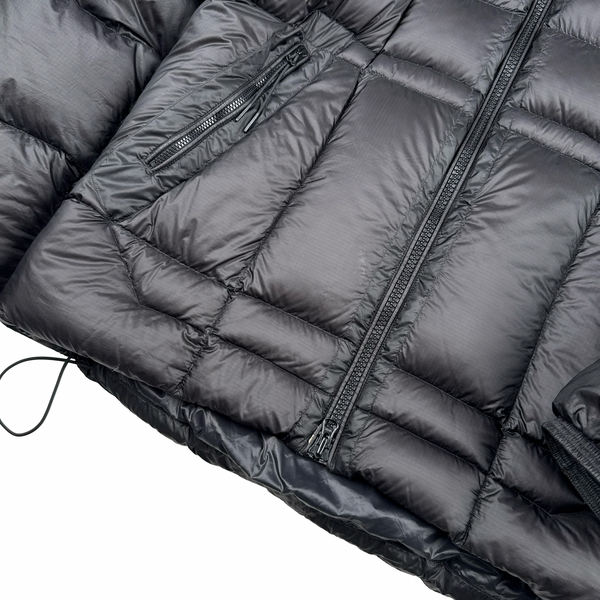 CP Company Black Down Filled DD Shell Lens Viewer Puffer Jacket - XL