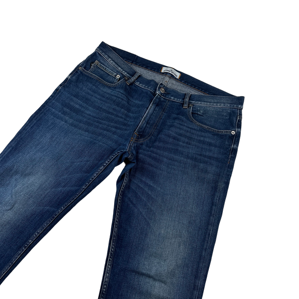 Stone Island Blue Slim Fit Denim Jeans - 36"