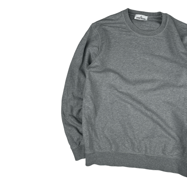 Stone Island 2021 Grey Crewneck Pullover Jumper - XXL