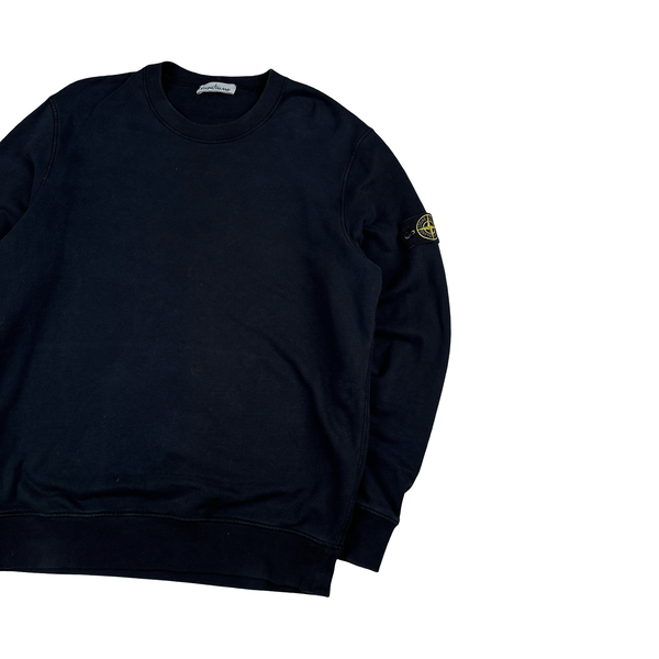 Stone Island 2021 Navy Cotton Crewneck - XL