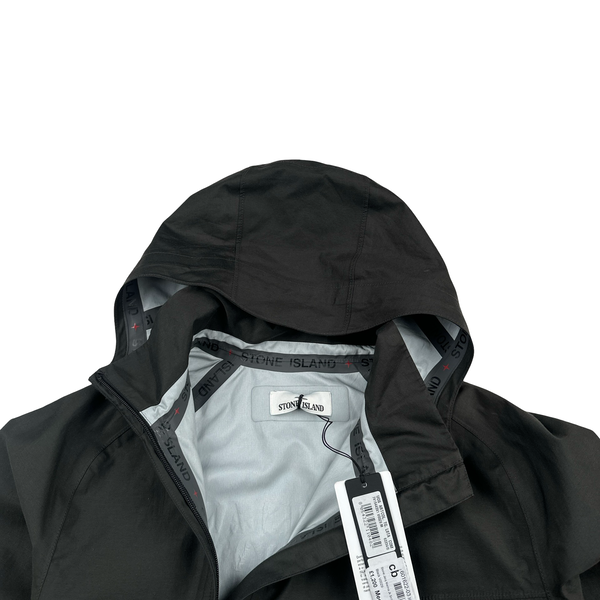 Stone Island 2021 Dark Grey Jacquard Marina 3L Jacket - Medium