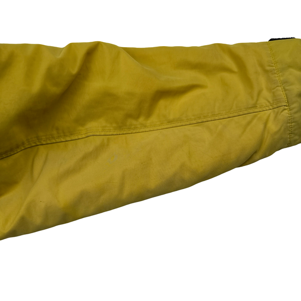 Stone Island 2018 Yellow Micro Reps Primaloft Lined Jacket - Large