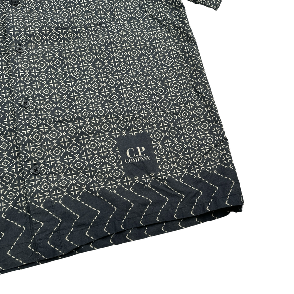 CP Company Patterned Short Sleeved Shirt - XL