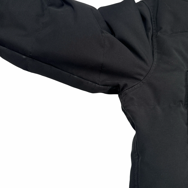 Canada Goose Black Premium Down Carson Coyote Fur Puffer Jacket - Small