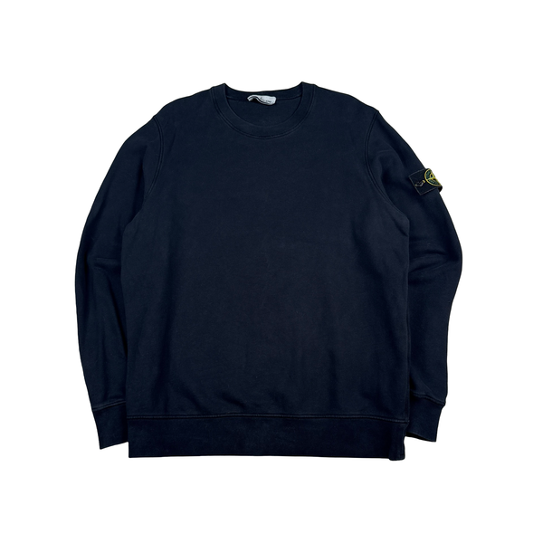 Stone Island 2021 Navy Crewneck Sweatshirt Jumper - XL