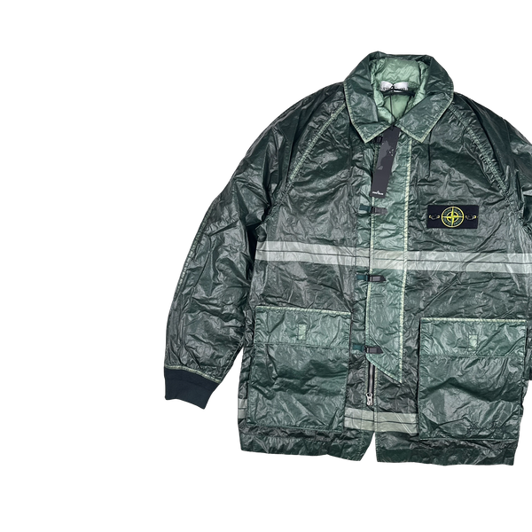 Stone Island 2022 Microfelt 82/22 Down Lined Field Jacket - Large