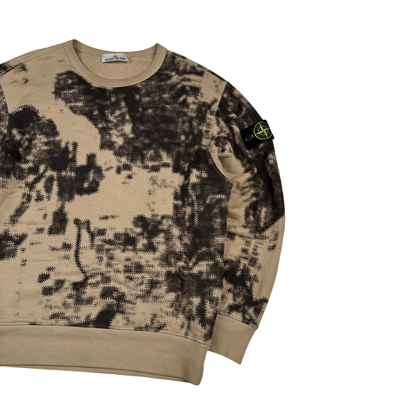 Stone Island 2024 Organic Camouflage Pullover Crewneck - Medium