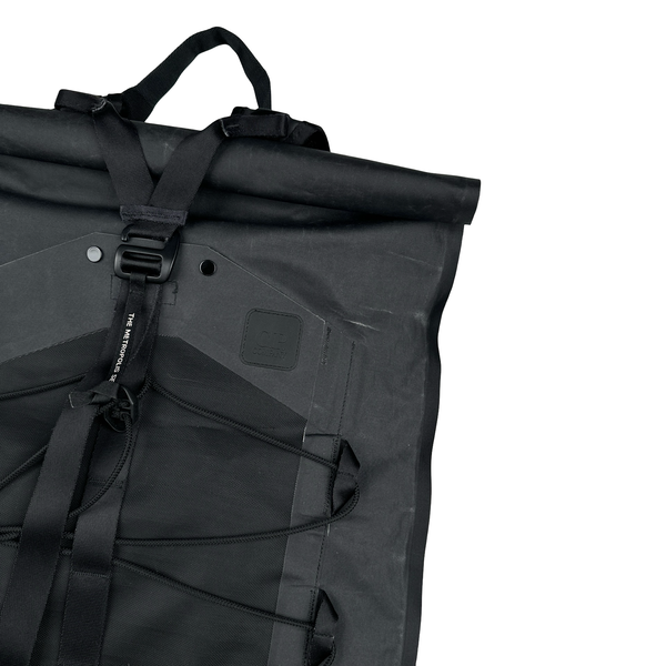 CP Company Black Nylon Resin Metropolis Dry Bag