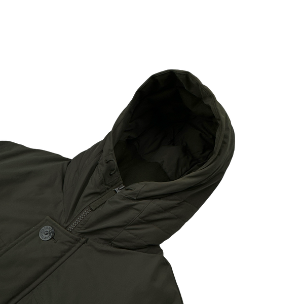 Stone Island 2013 Khaki Micro Reps Down Filled Winter Jacket - Medium