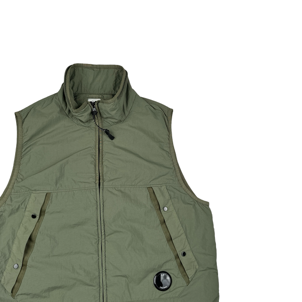 CP Company GDP Polartec Lens Viewer Nylon Gilet - Medium