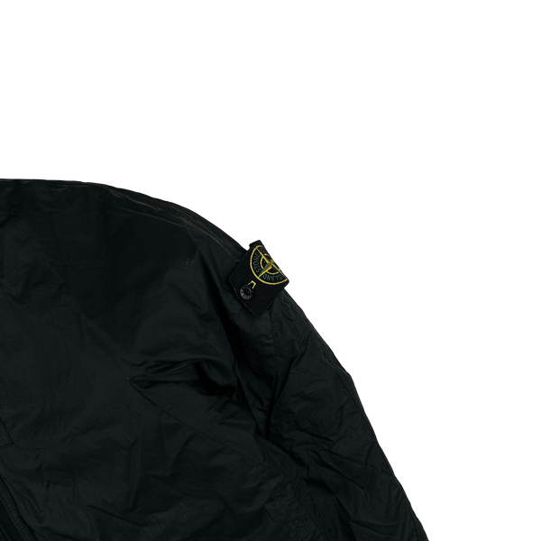 Stone Island 2009 Black Down Filled Puffer Jacket - Small
