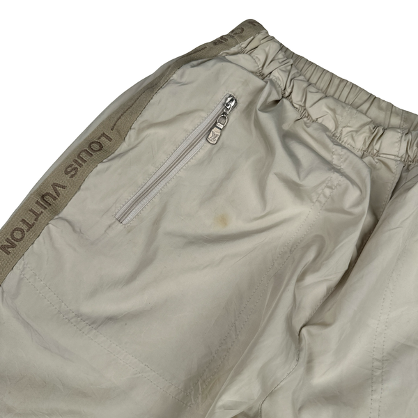 Louis Vuitton Cup Vintage Nylon Spellout Trousers - Small