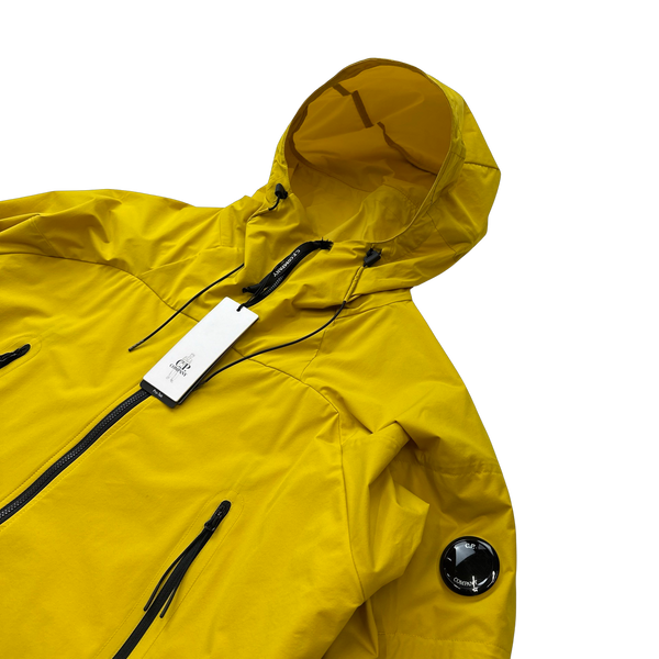 CP Company Yellow Hooded Pro Tek Jacket - 3XL