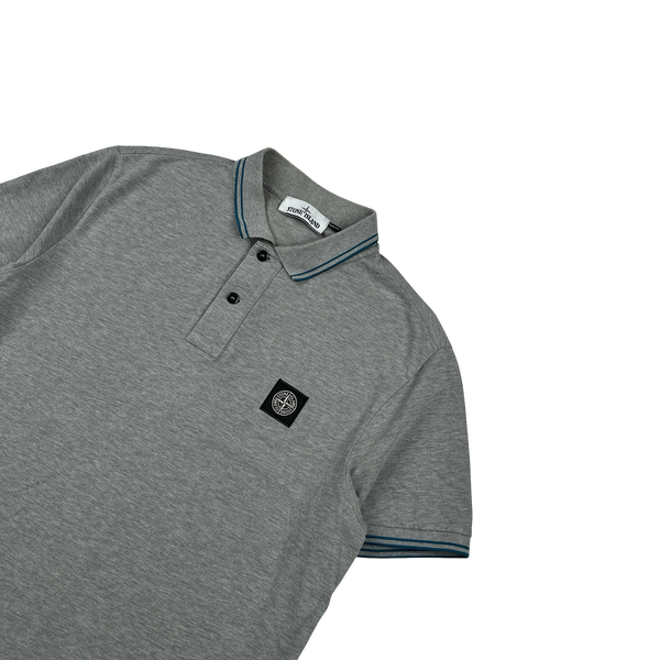 Stone Island 2018 Grey Polo Shirt - XL