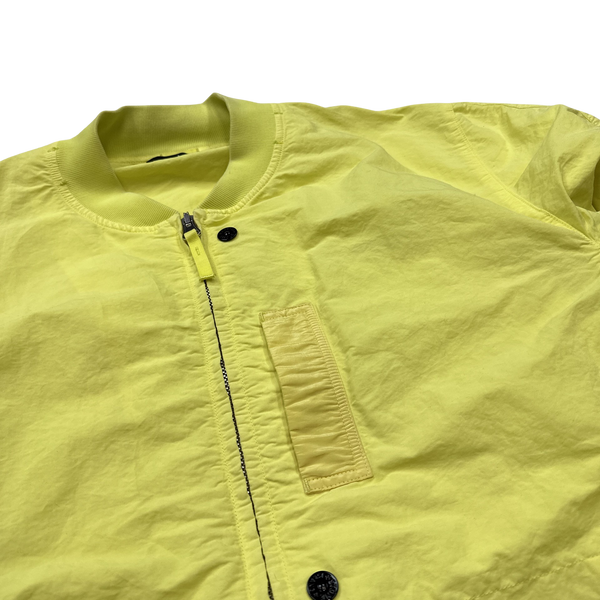 Stone Island Shadow Project Naslan Garment Dyed Bomber Jacket - XL