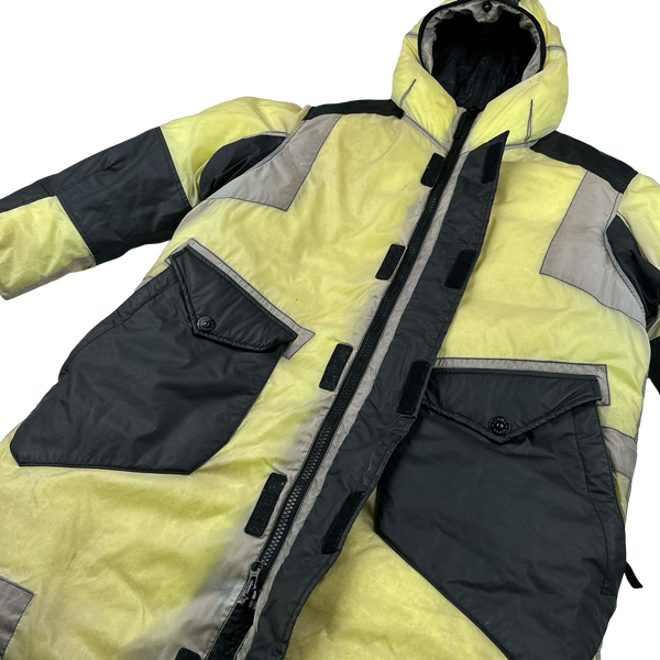 Stone Island 2016 Resin-T Shell Down Puffer Ice Jacket - Medium