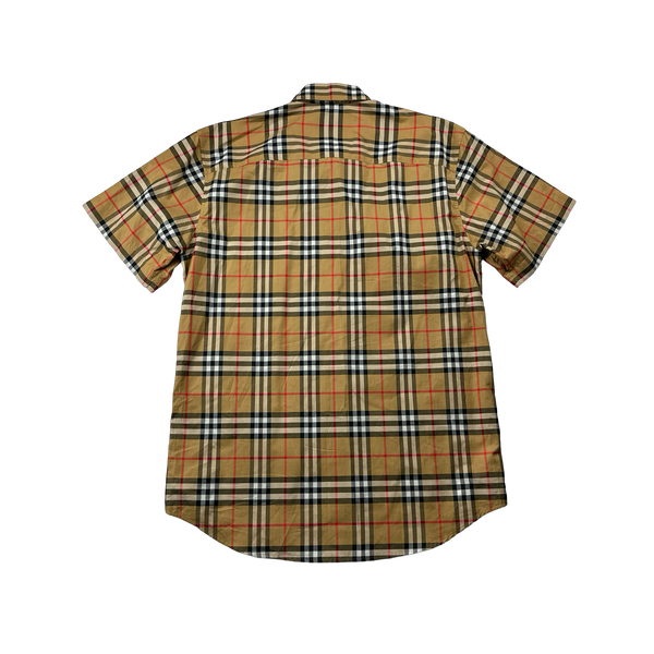 Burberry Nova Check Button Up Shirt - Medium