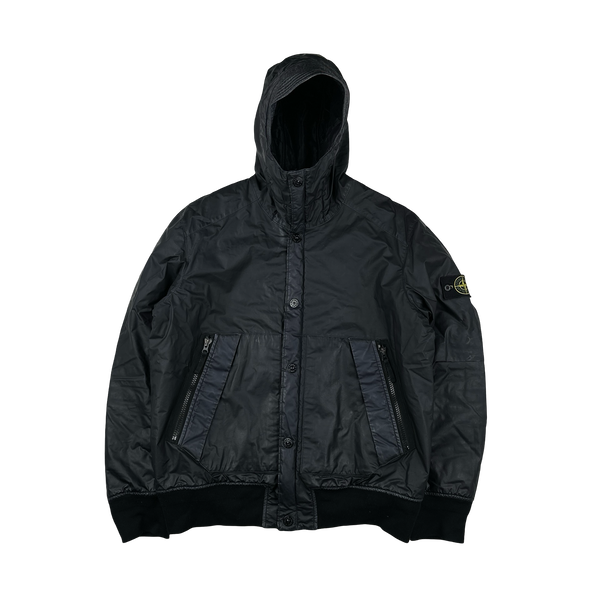 Stone Island 2013 Mussola Gommata Navy Quilted Jacket - XXL