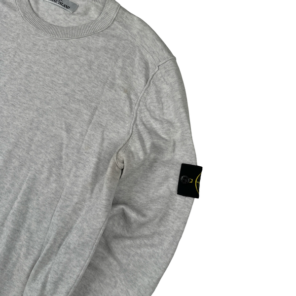 Stone Island 2022 Grey Lightweight Soft Knit - XL
