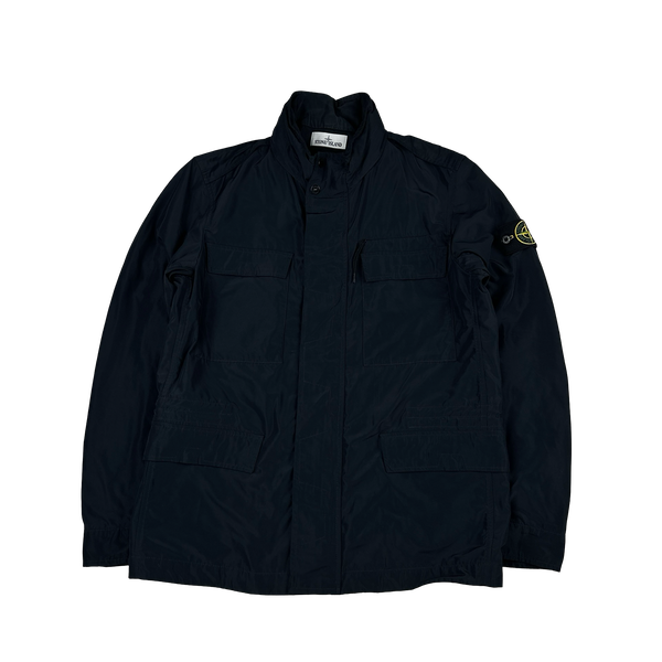 Stone Island 2016 Navy Blue Multi Pocket Field Jacket - Large