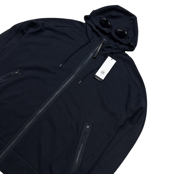CP Company Navy Goggle Hoodie - XL, 3XL