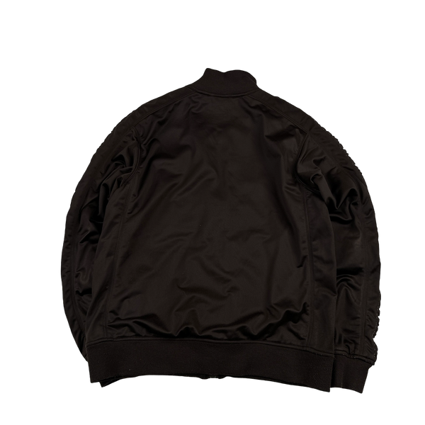 Stussy Brown Baseball Spellout Zipped Track Jacket - Large