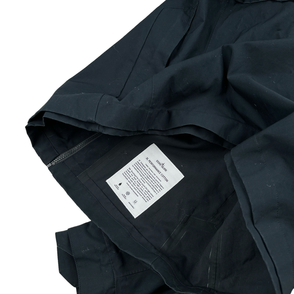 Stone Island 2015 Navy 3L Performance Cotton Jacket - XXL